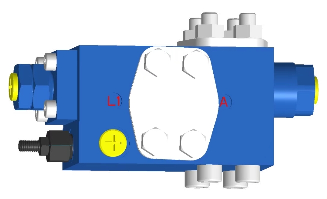 Huaade Hydraulic Valve HD-Blv20-1X Te whakaheke i te Whakapaa Hua Valve